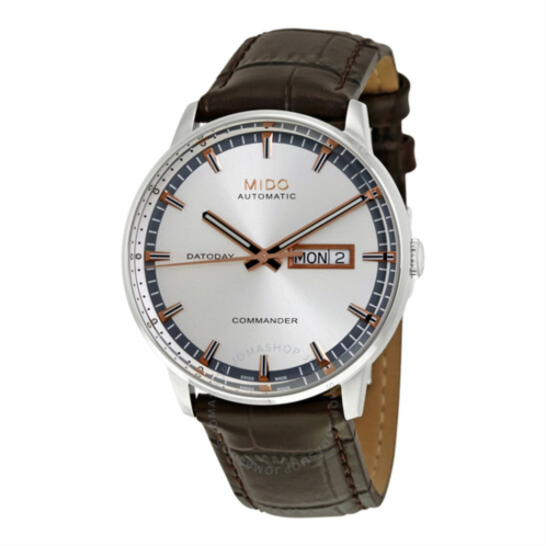 Mido Commander II Automatic Silver Dial Mens Watch M016.430.16.031.80