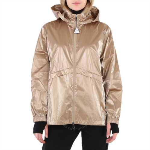 Moncler Ladies Camel Louvois Hooded Jacket, Brand Size 2 (Medium)