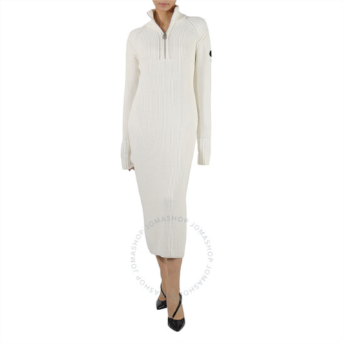 Moncler Ladies Natural 1017 ALYX 9SM Ribbed Maxi Dress, Size Small