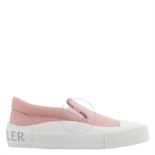 Moncler Ladies Open Pink Glissiere Tri Slip-On Sneakers, Brand Size 36 ( US Size 6 )