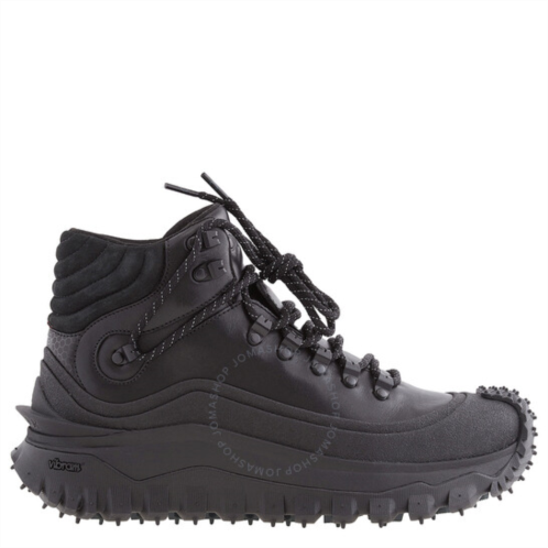 Moncler Mens Black Trailgrip GTX High-Top Trainers, Brand Size 40 ( US Size 7 )