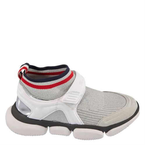 Moncler Strap-Fastening Sock Sneakers, Brand Size 38 ( US Size 8 )