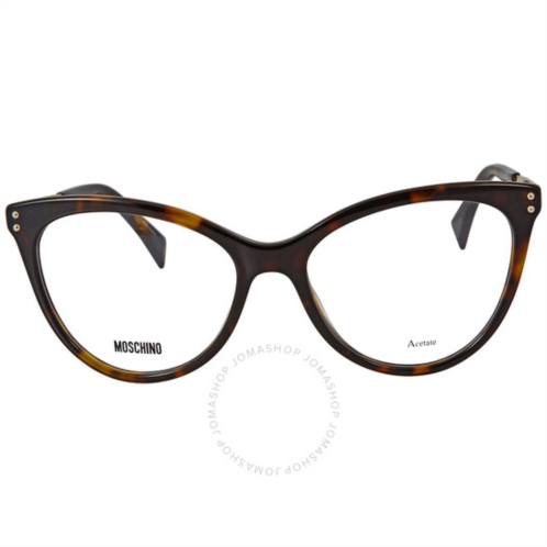 Moschino Demo Cat Eye Ladies Eyeglasses