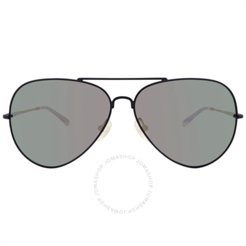 Orlebar Brown X Linda Farrow Grey Pilot Unisex Sunglasses