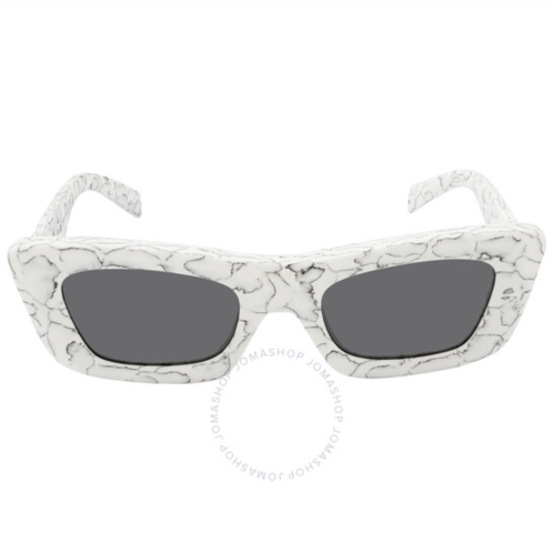 Prada Dark Grey Cat Eye Ladies Sunglasses