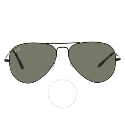 Ray-Ban Aviator Metal II Green Classic G-15 Unisex Sunglasses