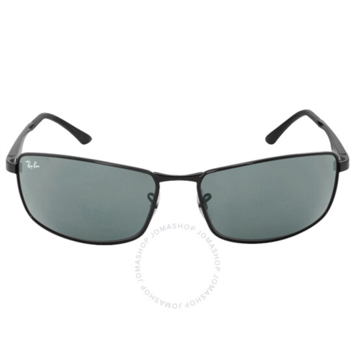 Ray-Ban Green Rectangular Mens Sunglasses