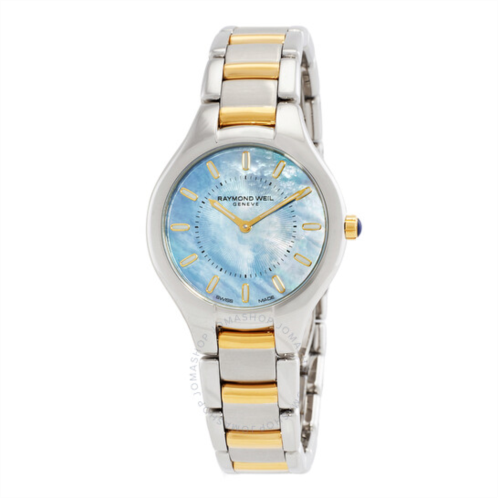 Raymond Weil Noemia Quartz Blue Mother of Pearl Dial Ladies Watch