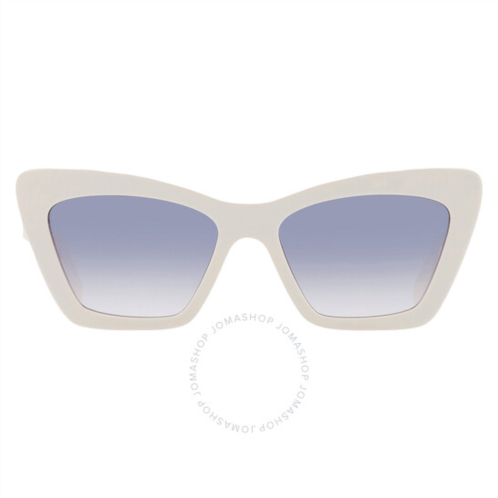 Salvatore Ferragamo Blue Gradient Cat Eye Ladies Sunglasses