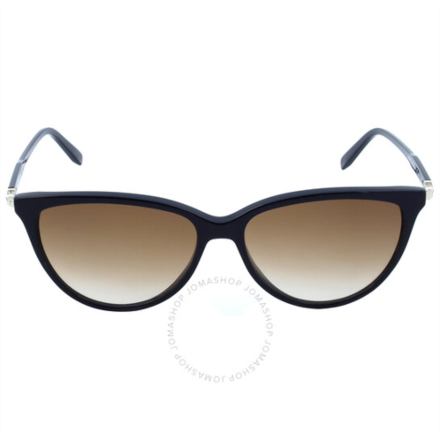 Salvatore Ferragamo Brown Gradient Cat Eye Ladies Sunglasses