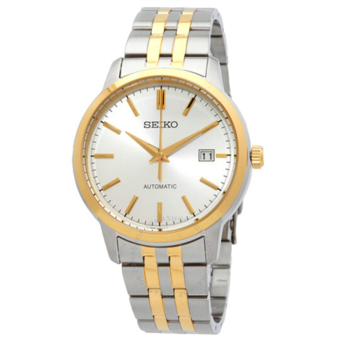 Seiko Essentials Automatic Silver Dial Mens Watch