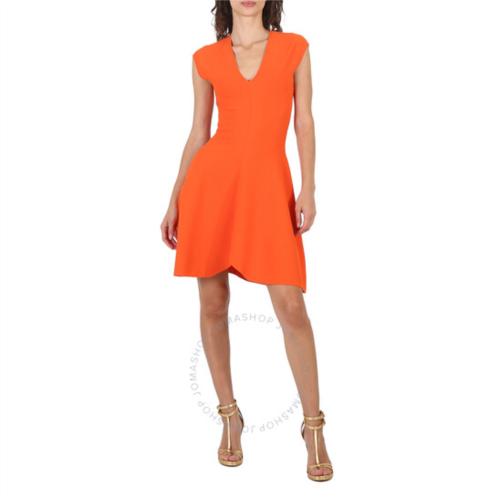 Stella Mccartney Flame Compact Dress, Brand Size 36 (US Size 2)