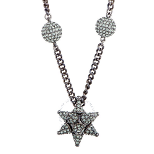 Swarovski AS Kalix Crystal Ruthenium-Plated Pendant Necklace