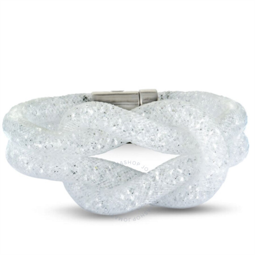 Swarovski Stardust White Crystal Knot Bracelet 5184175 S Small