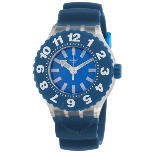 Swatch Die Blaue Quartz Blue Dial Unisex Watch