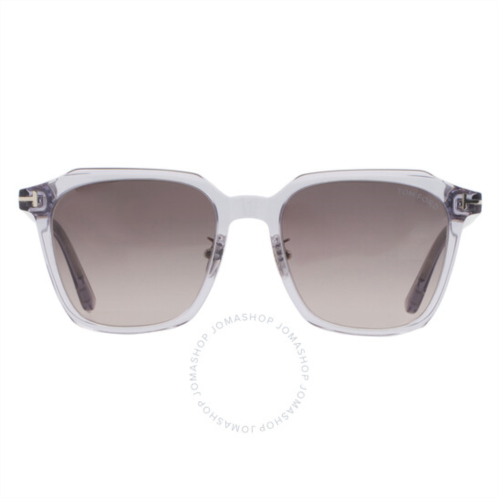 Tom Ford Grey Square Unisex Sunglasses