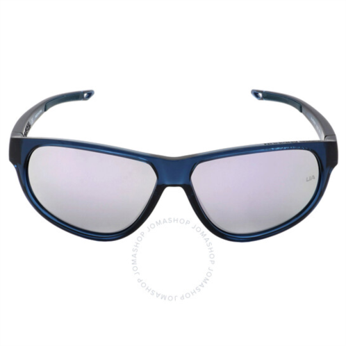 Under Armour Silver Multilayer Oval Unisex Sunglasses