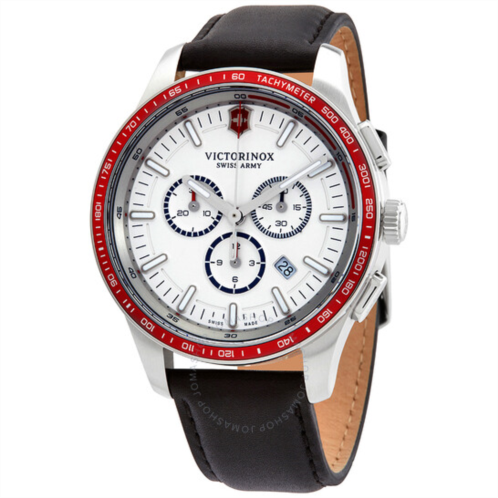 Victorinox Alliance Sport Chronograph Quartz White Dial Mens Watch