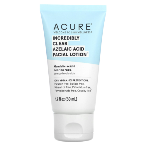 ACURE Incredibly Clear Azelaic Acid Facial Lotion 1.7 fl oz (50 ml)