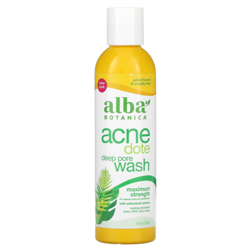 Alba Botanica ACNEdote Deep Pore Wash 6 fl oz (177 ml)