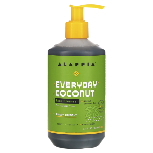 Alaffia Everyday Coconut Face Cleanser 12 fl oz (354 ml)