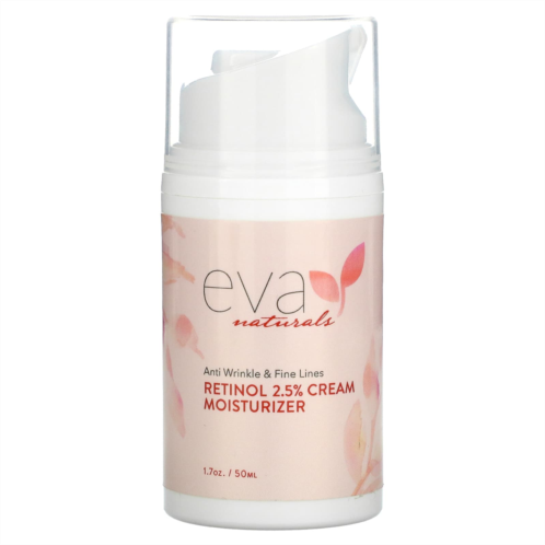Eva Naturals Retinol 2.5% Cream Moisturizer 1.7 oz (50 ml)