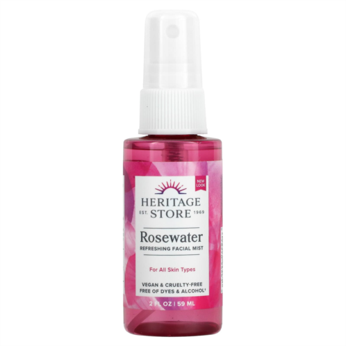 Heritage Store Rosewater Refreshing Facial Mist 2 fl oz (59 ml)