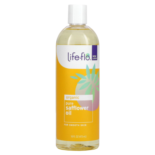 Life-flo Organic Pure Safflower Oil 16 fl oz (473 ml)