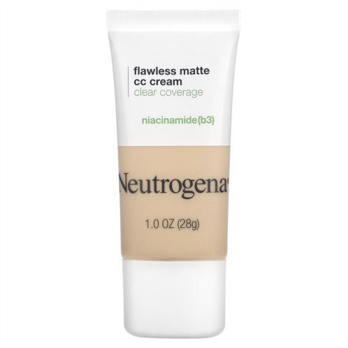 Neutrogena Flawless Matte CC Cream ?Clear Coverage Shell 1.0 1 oz (28 g)