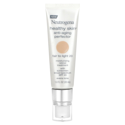 Neutrogena Healthy Skin Anti-Aging Perfector SPF 20 Fair to Light 20 1 fl oz (30 ml)
