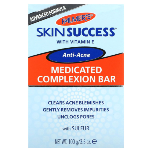 Palmers Skin Success Anti-Acne Medicated Complexion Bar 3.5 oz (100 g)