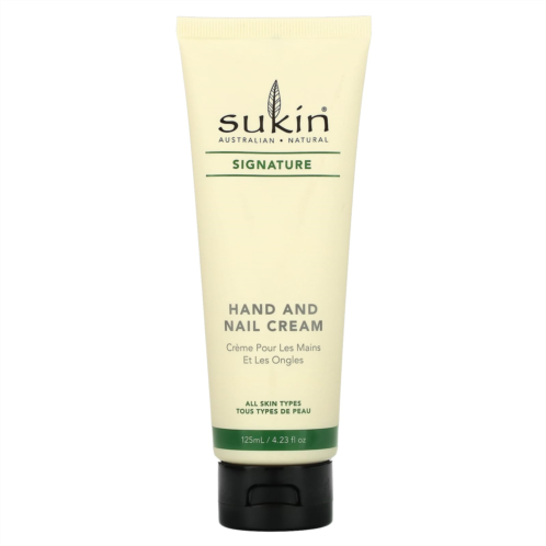 Sukin Hand & Nail Cream Signature 4.23 fl oz (125 ml)