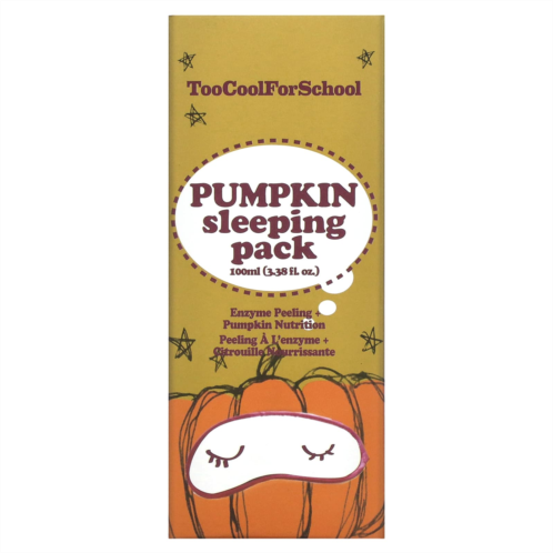Too Cool for School Pumpkin Sleeping Pack 3.38 fl oz (100 ml)