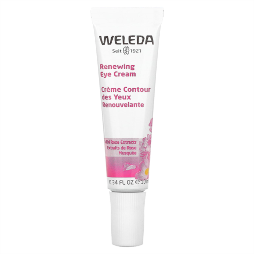 Weleda Renewing Eye Cream All Skin Types Wild Rose Extracts 0.34 fl oz (10 ml)