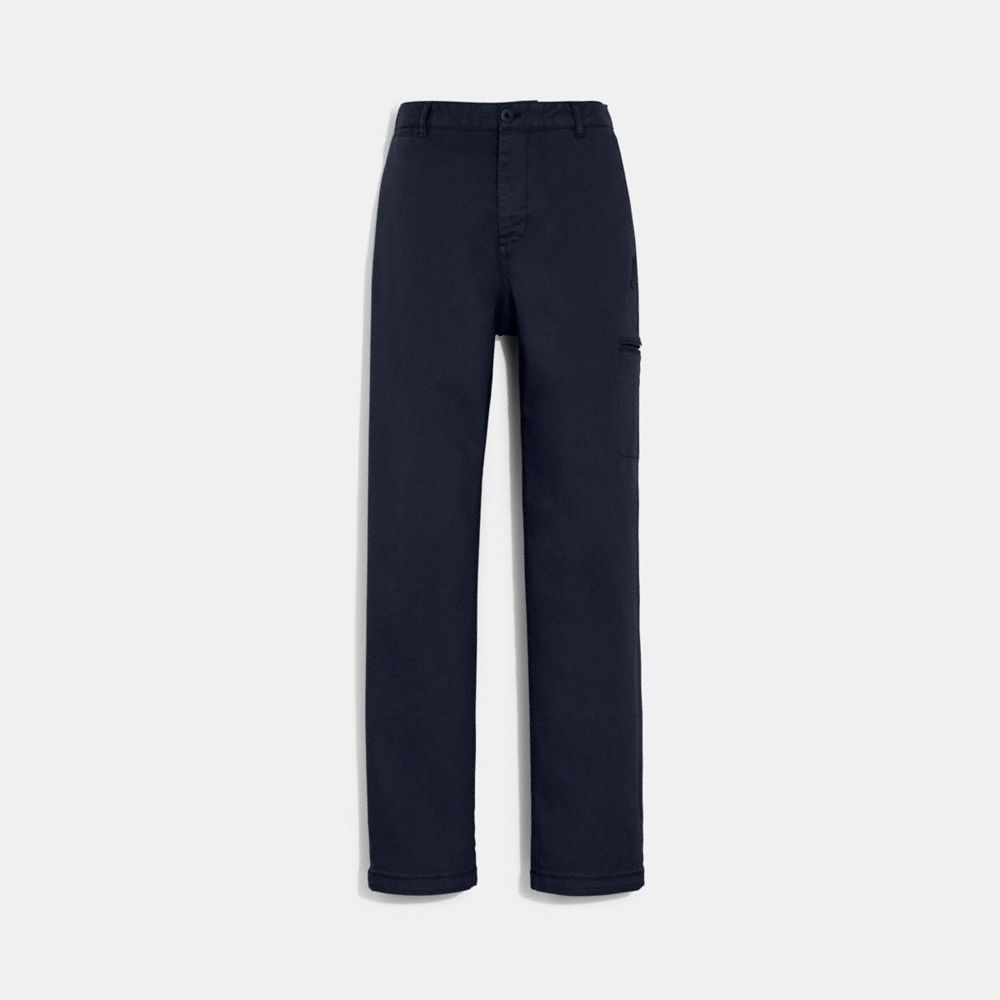 COACH Flat Front Chinos