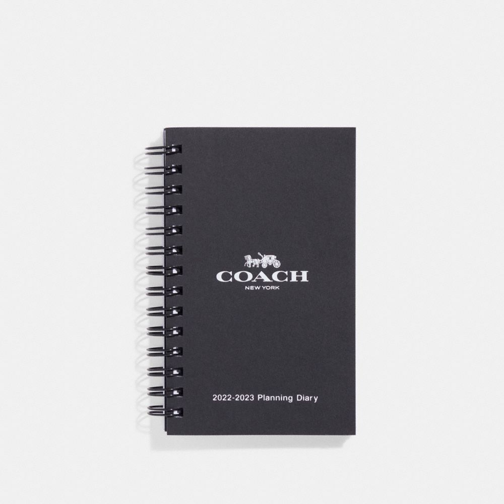 COACH 2022 2023 3 X5 Spiral Diary Book