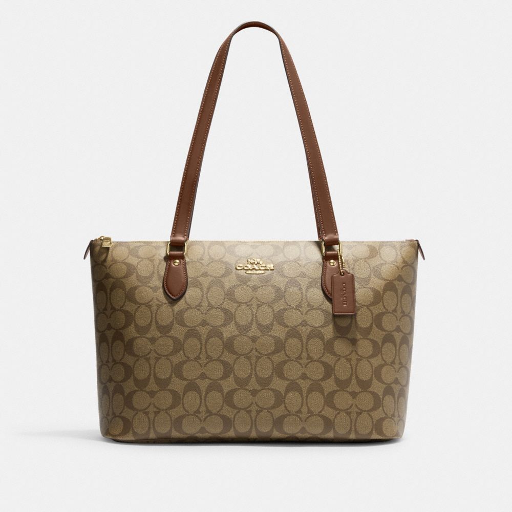 COACH Gallery Tote Bag In Signature Canvas