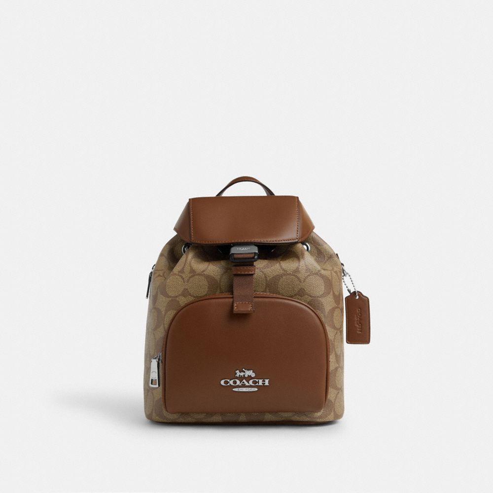 COACH Pace Backpack In Signature Canvas