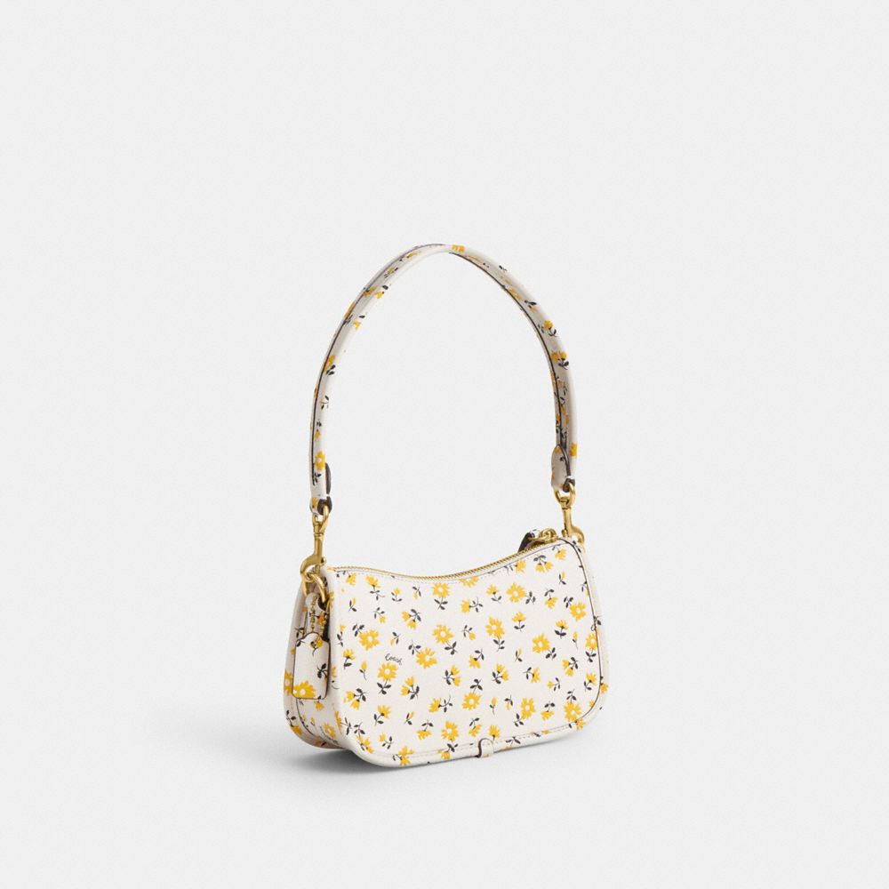 Coach Swinger Bag 20 With Floral Print