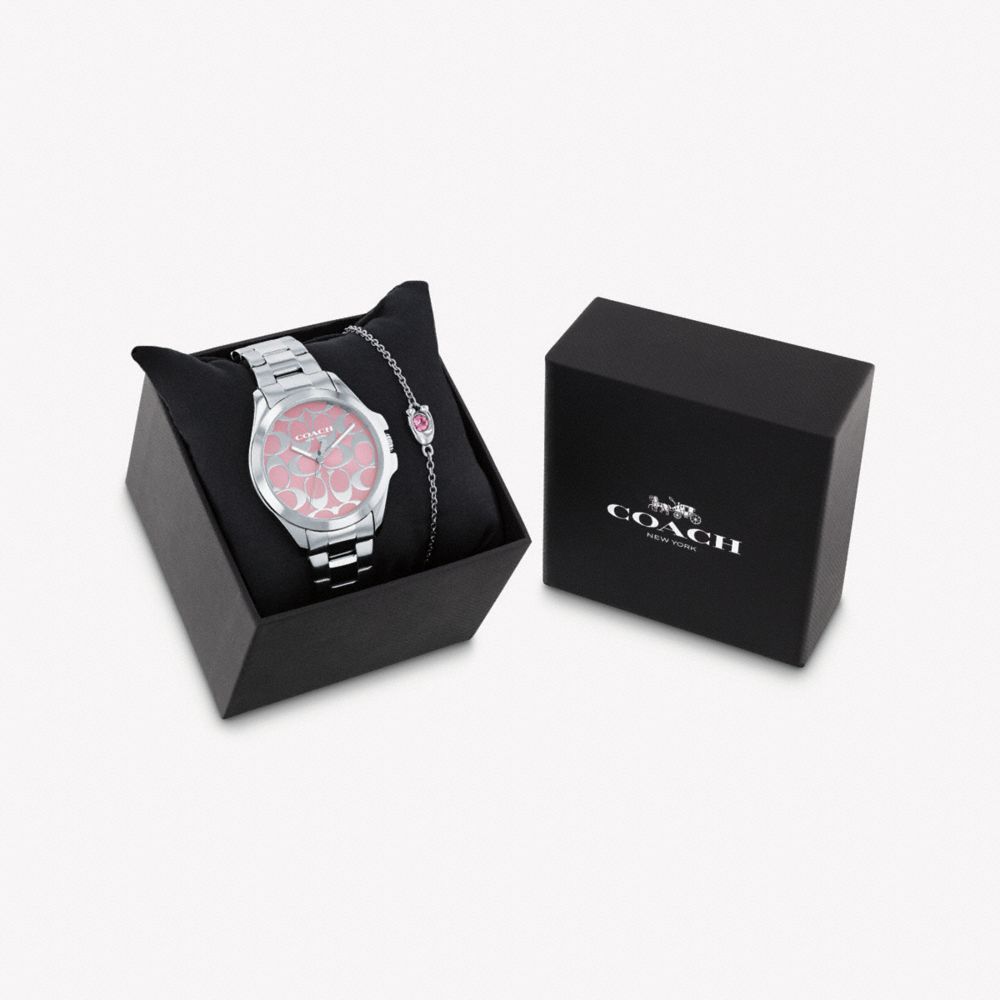 COACH Libby Watch Gift Set, 37 Mm