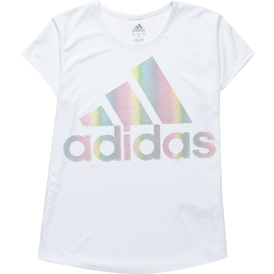 Adidas Replenishment Rainbow Foil T-Shirt - Girls