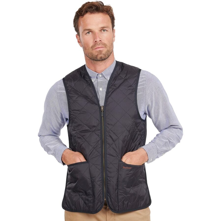 Barbour Quilted Waistcoat/Zip-In Liner Vest - Mens