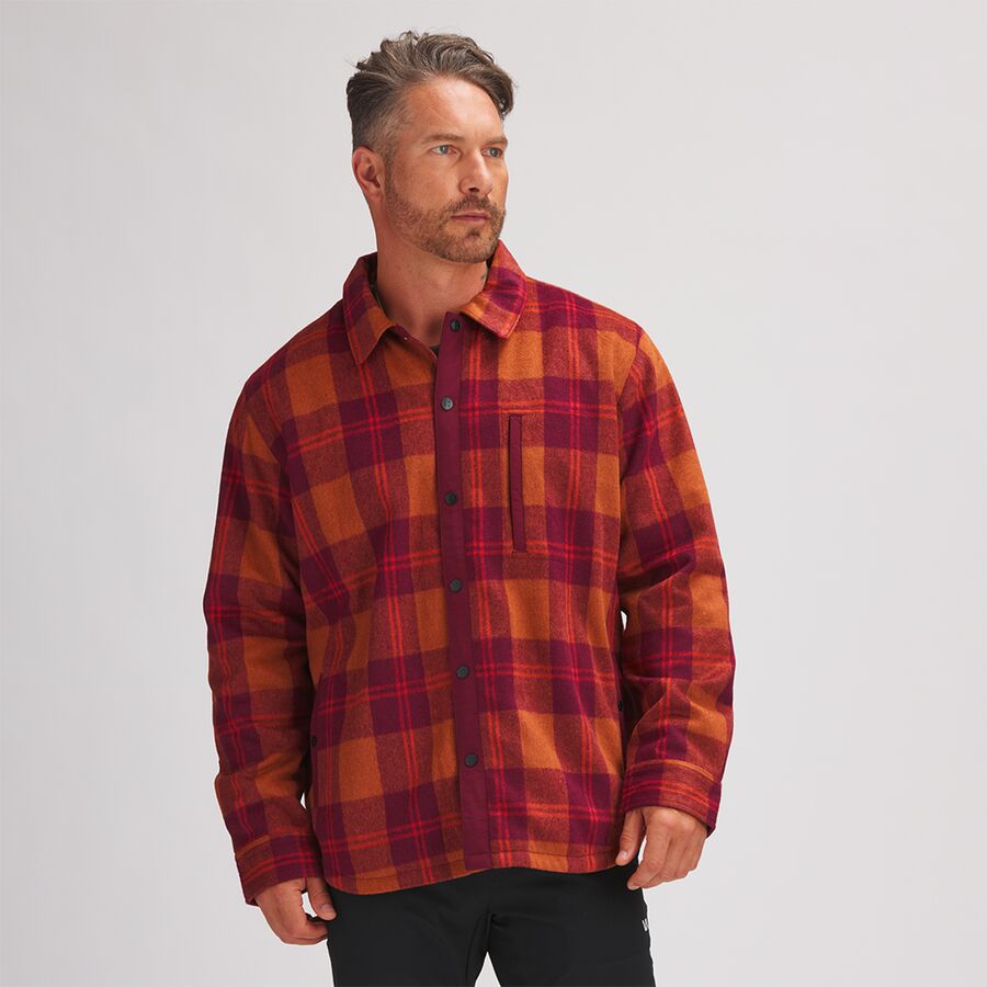 Backcountry Heavyweight Flannel Shirt Jacket - Mens
