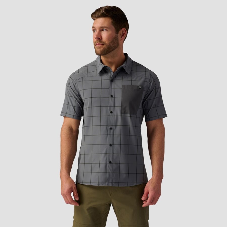 Backcountry Button-Up MTB Jersey - Mens