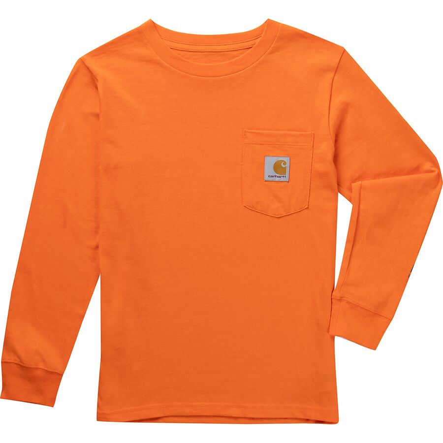 Carhartt Long-Sleeve Pocket T-Shirt - Little Boys