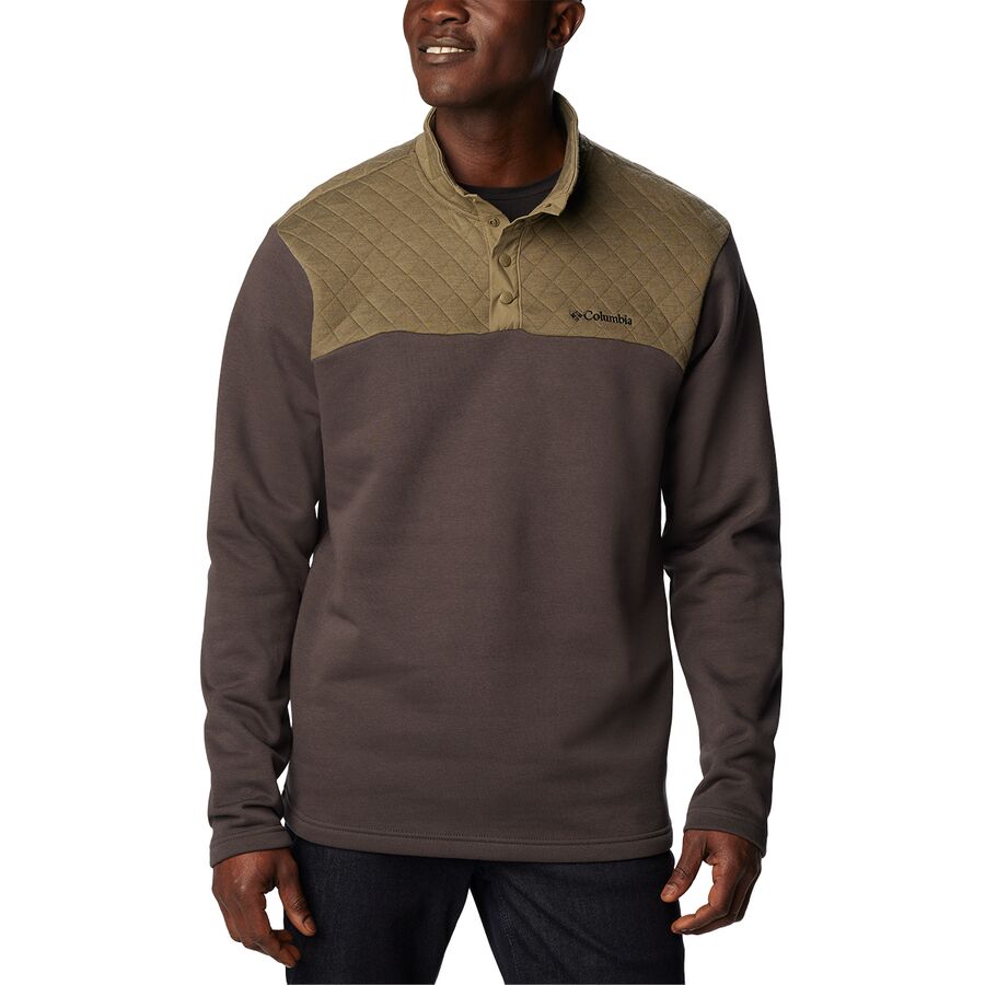 Columbia Hart Mountain Quilted Half Snap Pullover - Mens