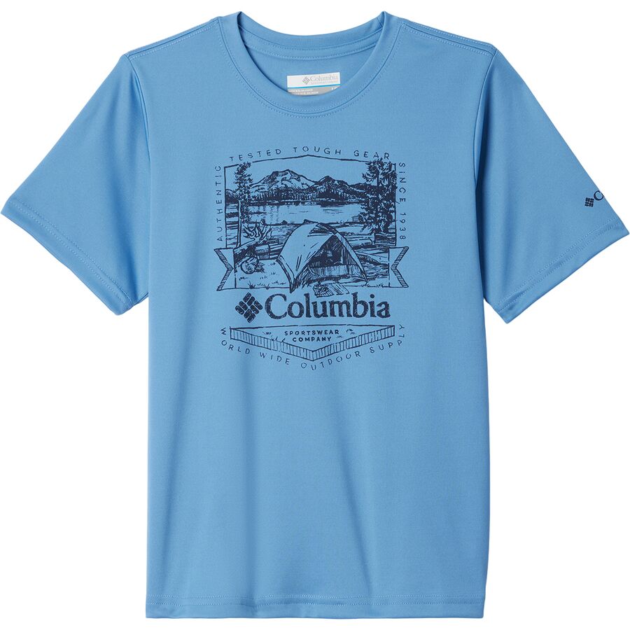 Columbia Fork Stream Short-Sleeve Graphic Shirt - Boys