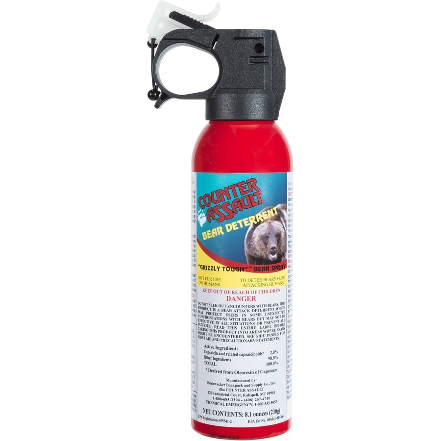 Counter Assault 8.1oz Bear Deterrent Spray + Belt Holster