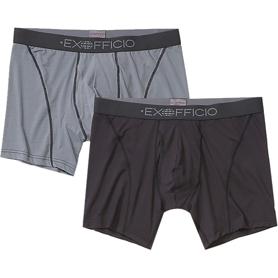 ExOfficio Give-N-Go 2.0 Sport Mesh 6in Boxer Brief - 2-Pack - Mens