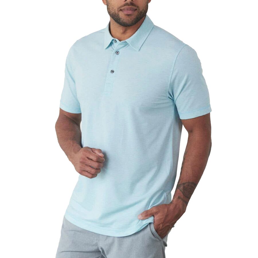 Linksoul Delray Solid Polo Shirt - Mens